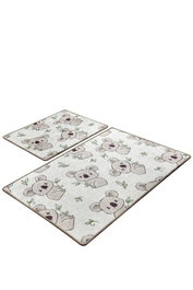Mijölnir Juego de alfombras de baño Koala - Ecru